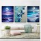 Butterfly Diamond Art Painting Kits for Adults,Beach DIY 5D Diamond Art Kits,Diamond DIY Painting for Home Wall Decor (30x40cm/11.8X15.7inch)